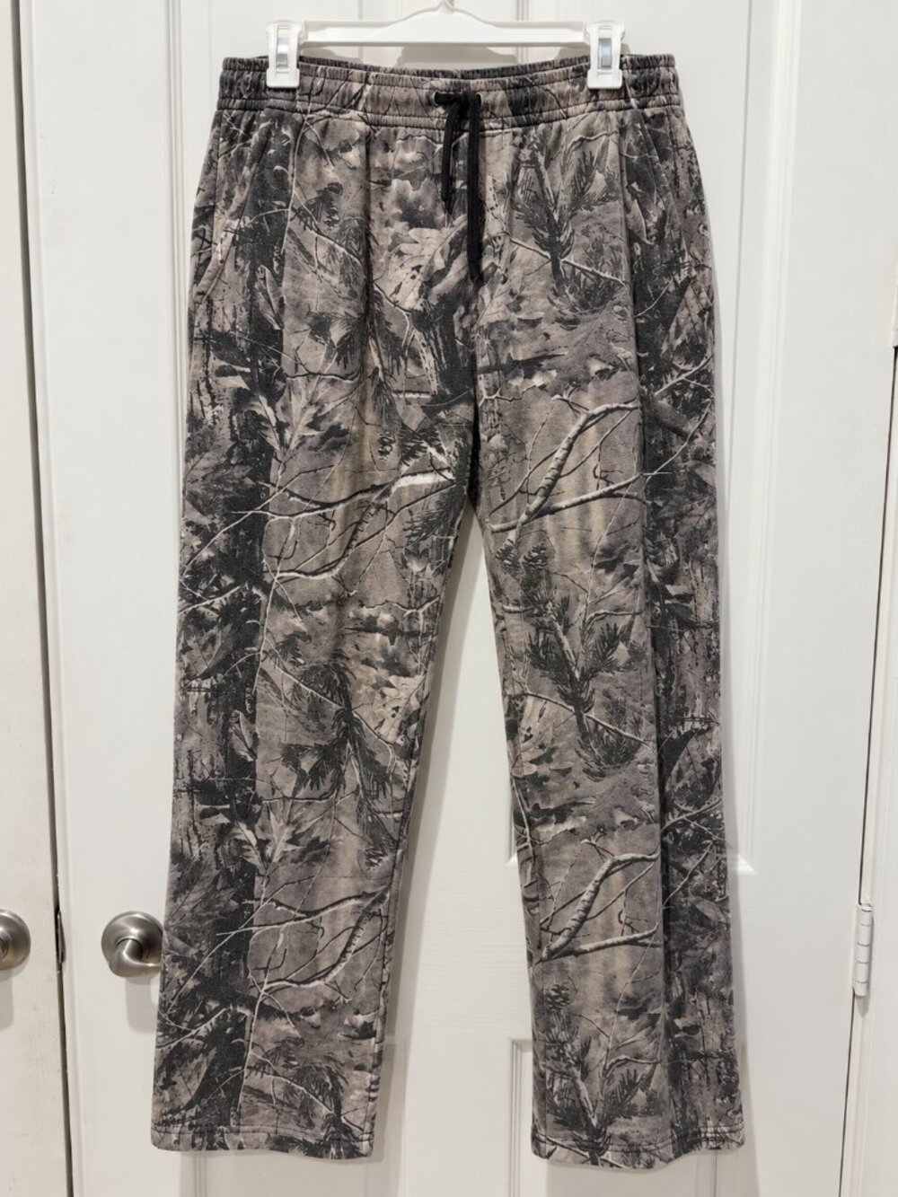 PacSun Camo Sweatpants XL Gray Realtree Style Fleece Joggers Streetwear